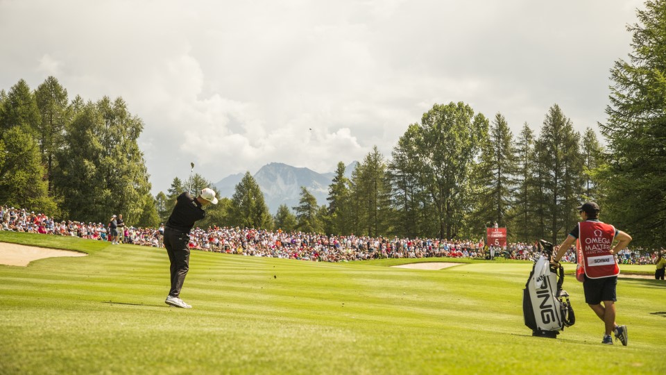 The best spots to watch the Omega European Masters in Crans Montana Omega European Masters